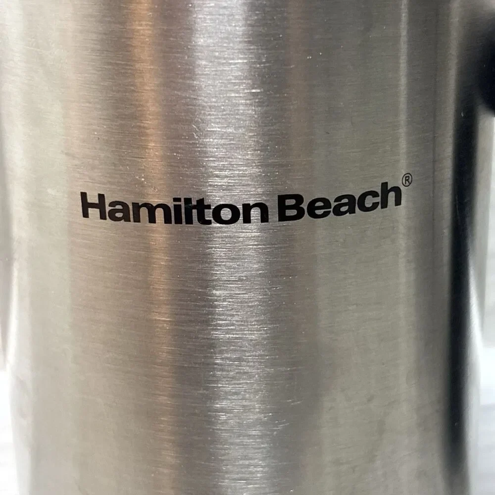 Hamilton Beach Milk Frother and Warmer Stainless Steel 43565C NIB Electric